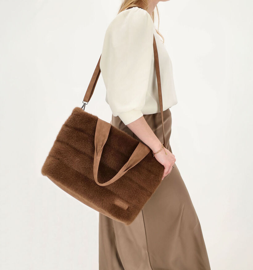 ZEBRA Cabas en Marron pour femmes (366012)