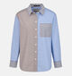 The Shirt Project Blauwe/Grijze Hemd voor dames (381898)