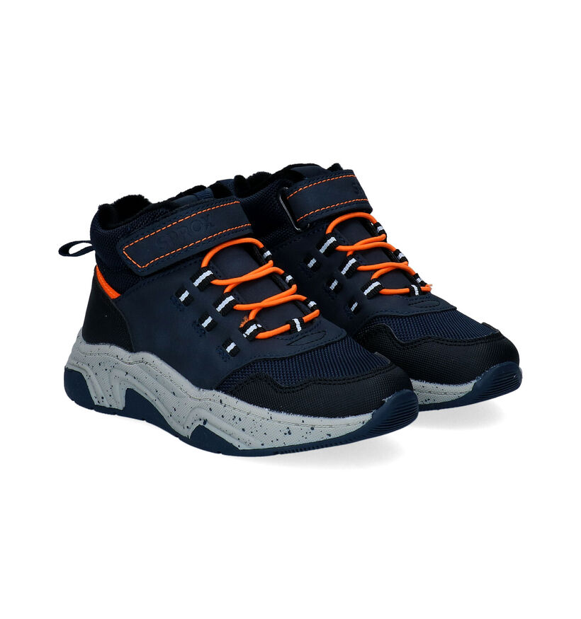 Sprox Chaussures hautes en Bleu foncé pour garçons (297277)