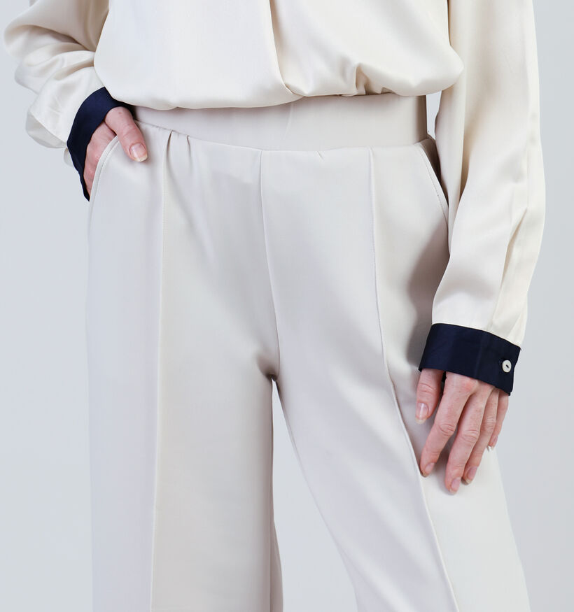 Vero Moda Panna Bruine Wijde broek voor dames (332599)