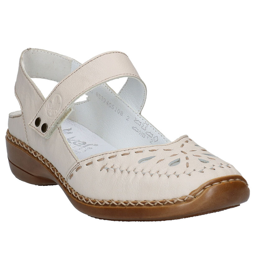 Rieker Beige Instappers voor dames (339070)