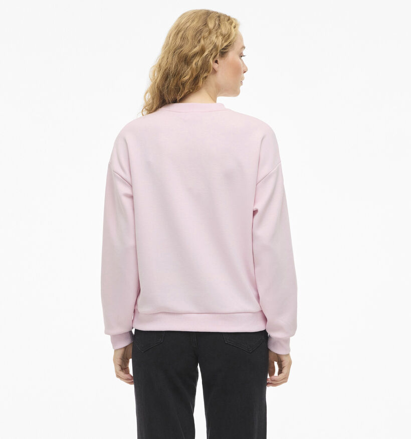 Vila Sandy Sweatshirt en Rose pour femmes (368088)