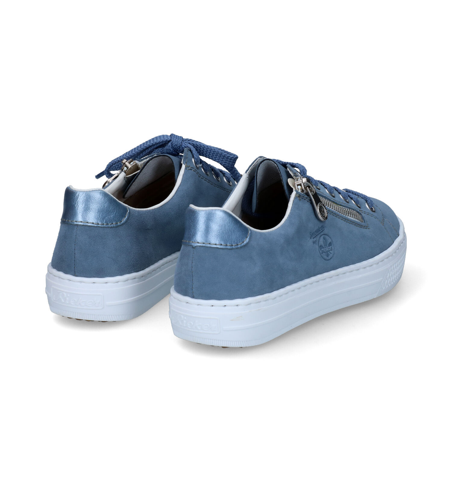 Rieker sneakers blauw best sale dames