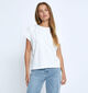 Minus Sevira Wit T-shirt voor dames (354540)