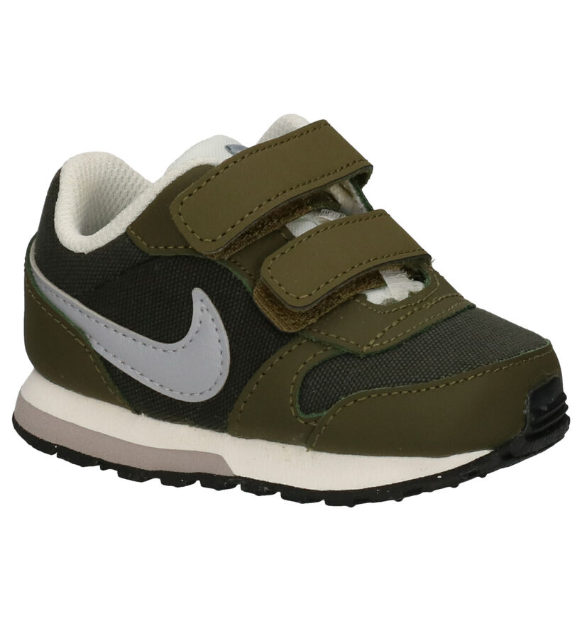 Nike MD Runner 2 Baskets en Kaki en simili cuir (263255)
