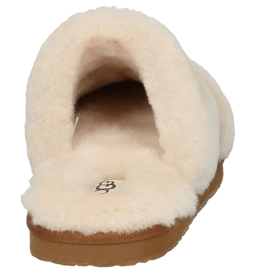 UGG Pantoufles ouvertes en Écru en laine (200158)