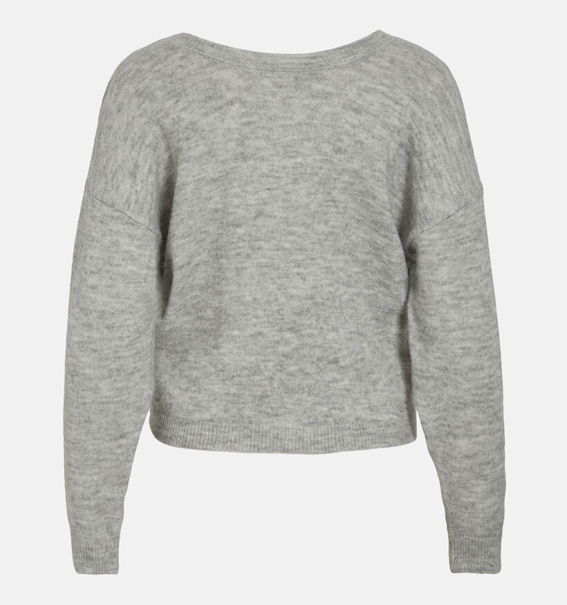 Vila Ida Pull en Gris pour femmes (342083)