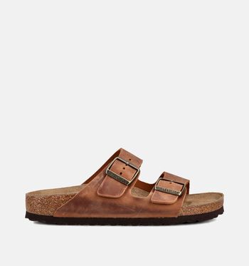 Birkenstock Arizona Slippers COGNAC
