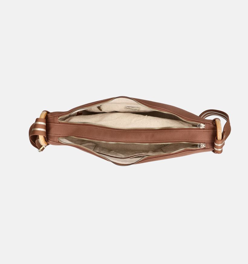 Woomen Sacs porté croisé en Marron pour femmes (364367)