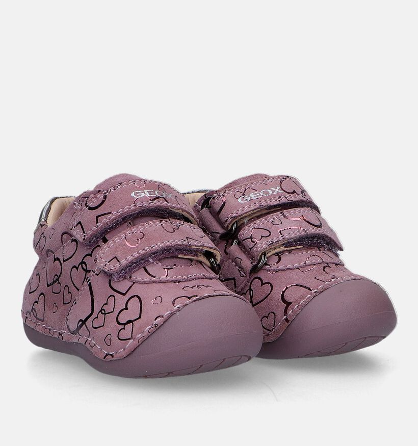 Geox Tutim Chaussures pour bébé en Rose pour filles (335788)