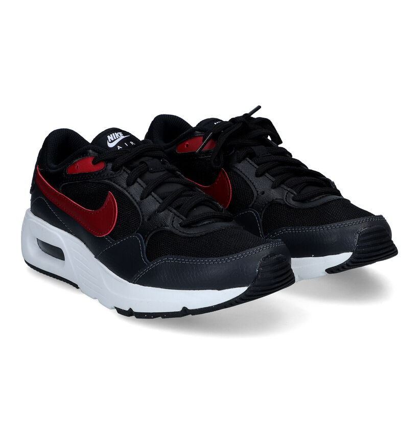 Nike Air Max Baskets en Noir pour filles, garçons (316241)