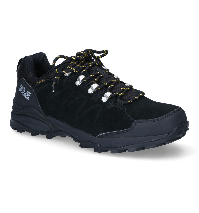 Jack Wolfskin Refugio Texapore Bruine Wandelschoenen voor heren (294242) - geschikt voor steunzolen