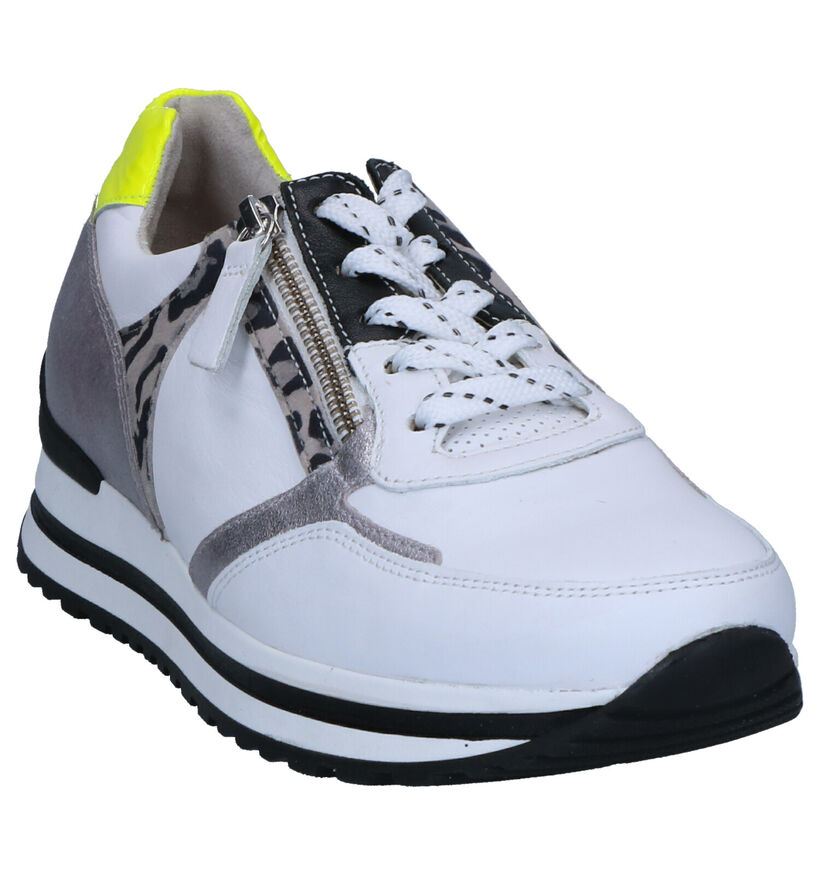 Gabor OptiFit Baskets en Blanc en cuir (265836)