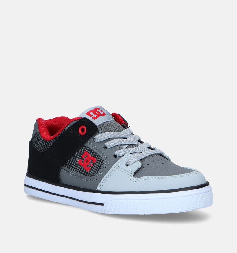 DC Shoes Pure Baskets de skate en Gris pour garçons (334935)