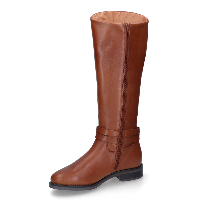 River Woods Goldy Cognac Laarzen in leer (316111)