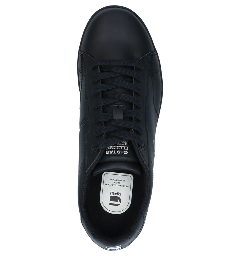 Witte Lage Sneakers G-Star Cadet in kunstleer (267947)