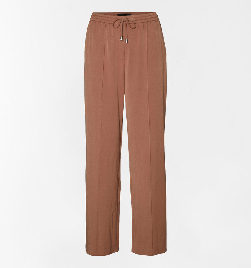 Vero Moda Lara Pantalon Habillées en Marron (318404)