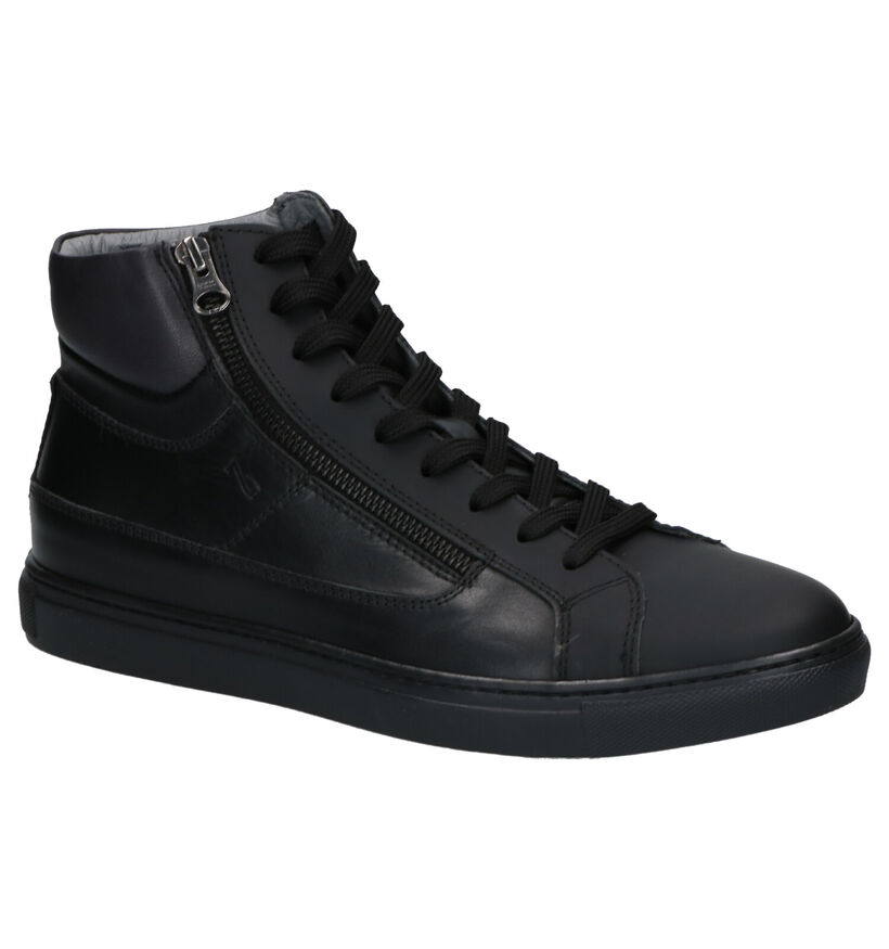 NeroGiardini Chaussures hautes en Noir en cuir (259930)