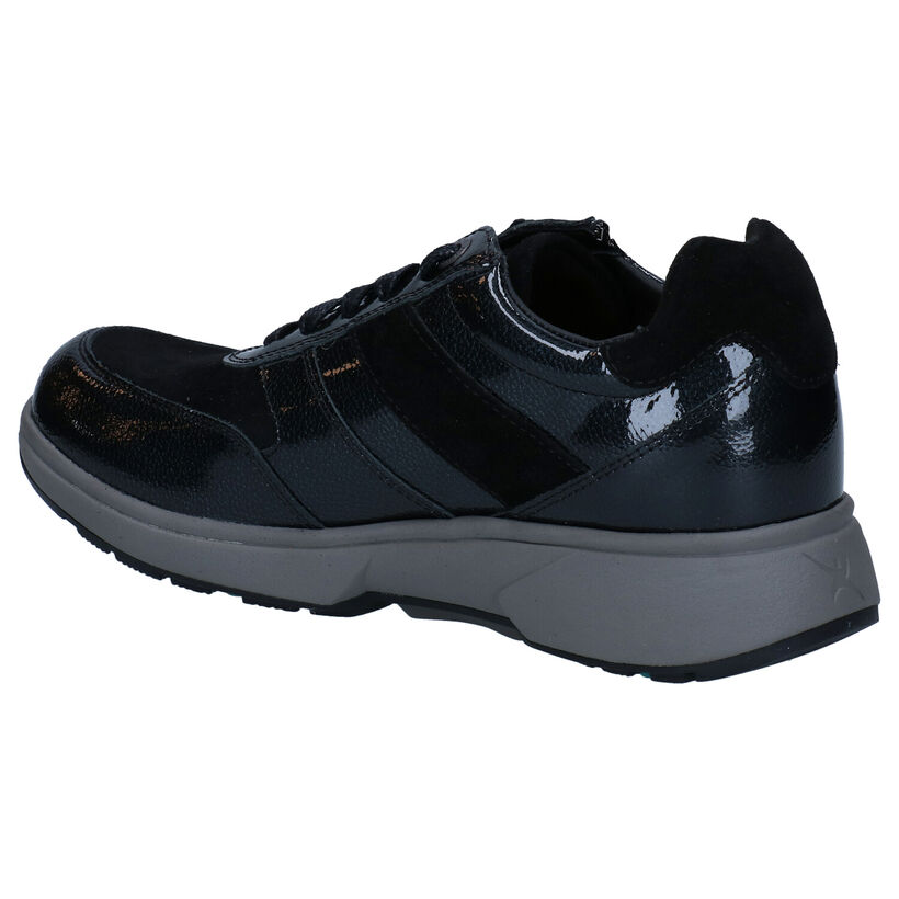 Xsensible Tokio Zwarte Veterschoenen voor dames (297828) - geschikt voor steunzolen
