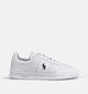 Polo Ralph Lauren Hrt Aera PP Baskets habill&eacute;es en Blanc pour femmes (369535)