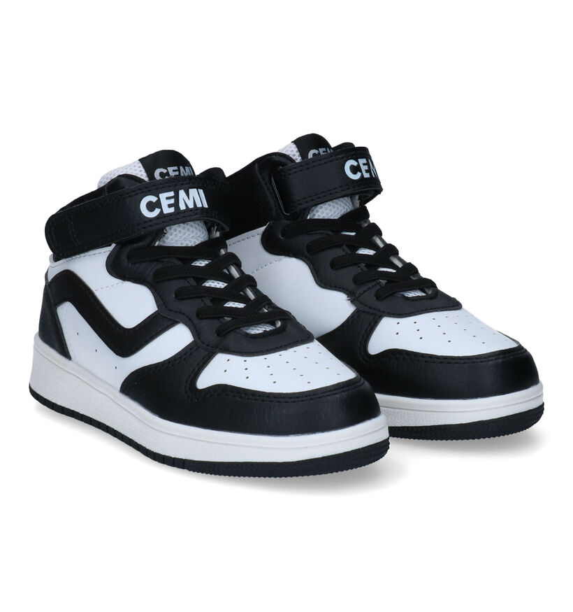 CEMI Rode Hoge sneakers voor jongens, meisjes (329522)