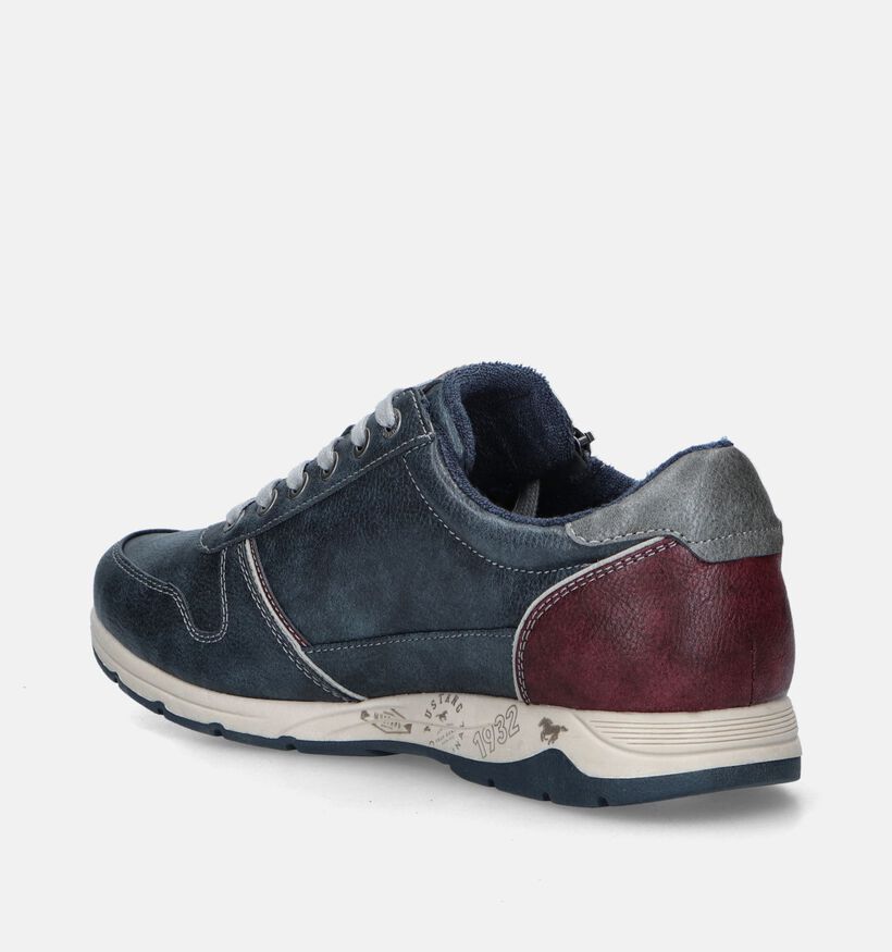 Mustang Chaussures à lacets en Bleu pour hommes (345475)