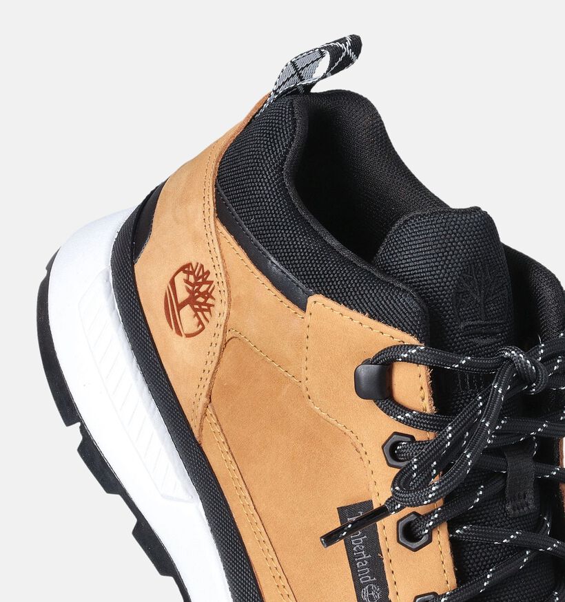 Timberland Field Trekker Low Boots à lacets en Camel pour hommes (354555) - pour semelles orthopédiques