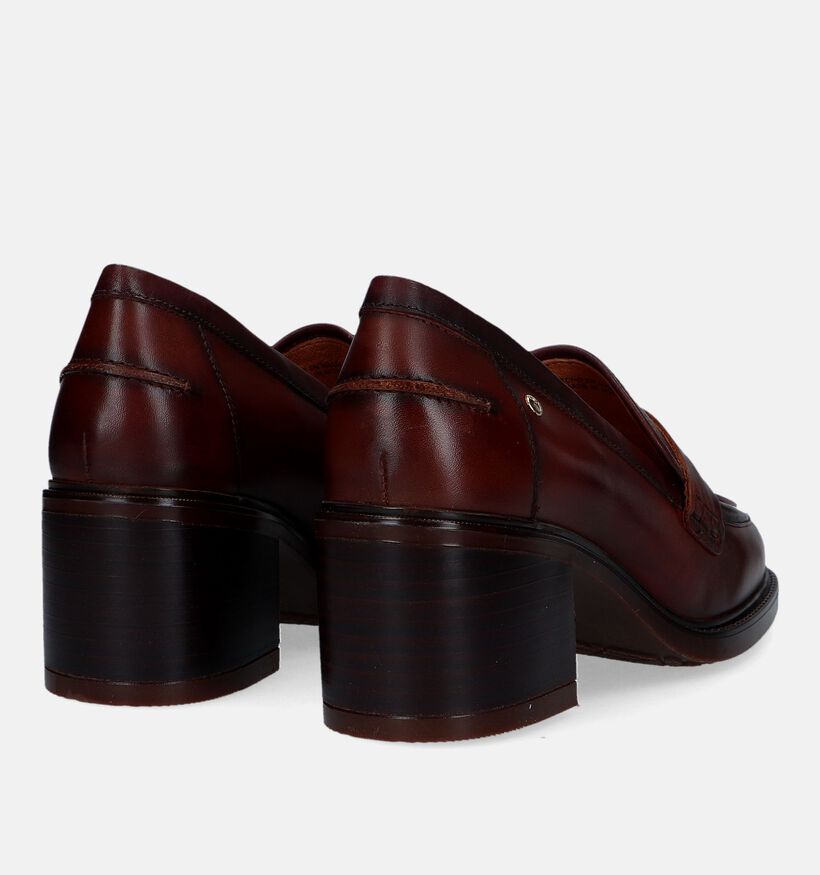 Pikolinos Huesca Cognac Mocassins met hak voor dames (329663)