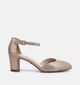 Tamaris Gouden Pumps met bandje voor dames (367667)