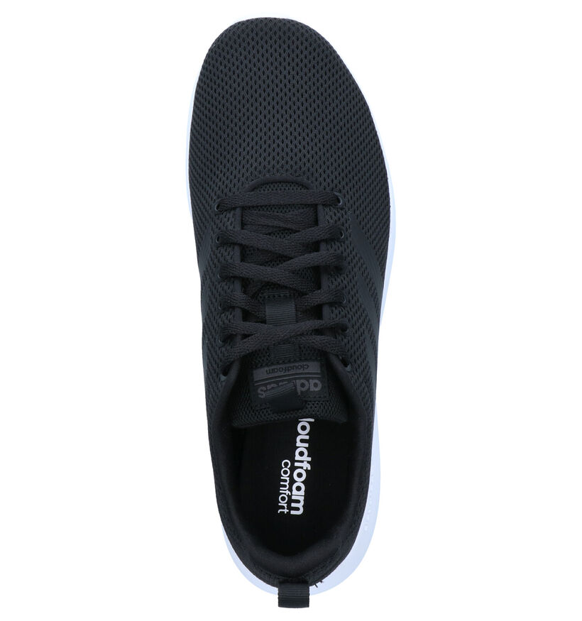 adidas Lite Racer Baskets en Noir en textile (273807)