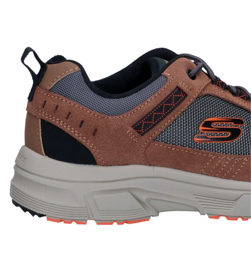 Skechers Oak Canyon Chaussures de randonnée en Brun en nubuck (323088)