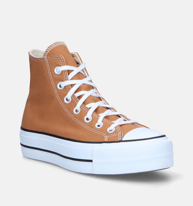 Converse Chuck Taylor All Star Lift Bruine Sneakers voor dames (343991)