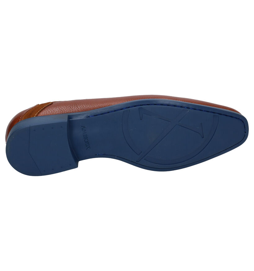 Ambiorix Edwin Cognac Geklede Veterschoenen in leer (274883)