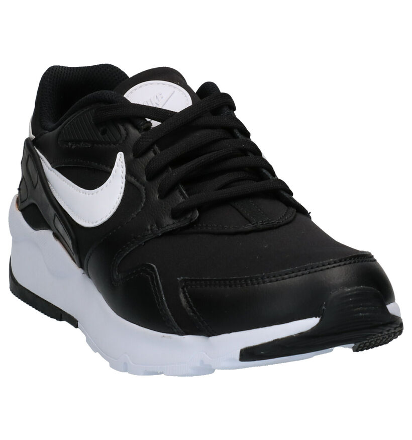 Nike LD Victory Zwarte Sneakers in kunstleer (254032)