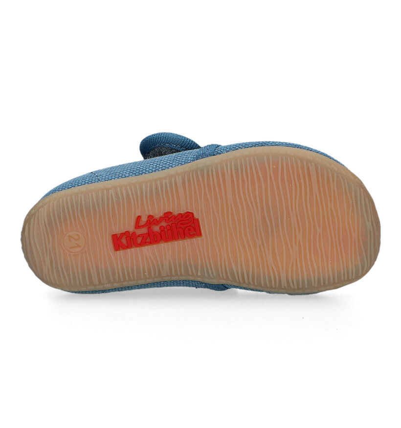 Living Kitzbühel Pantoufles pour bébé en Bleu clair pour garçons (309796)
