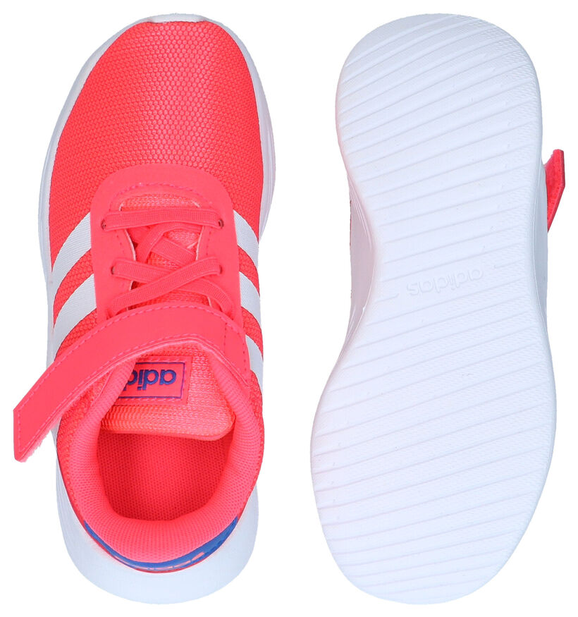 adidas Lite Racer 2.0 Roze Sneakers in kunstleer (293302)