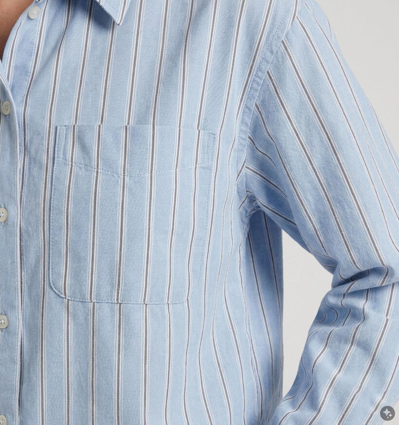 Vero Moda Aria Blouse en Bleu pour femmes (381324)