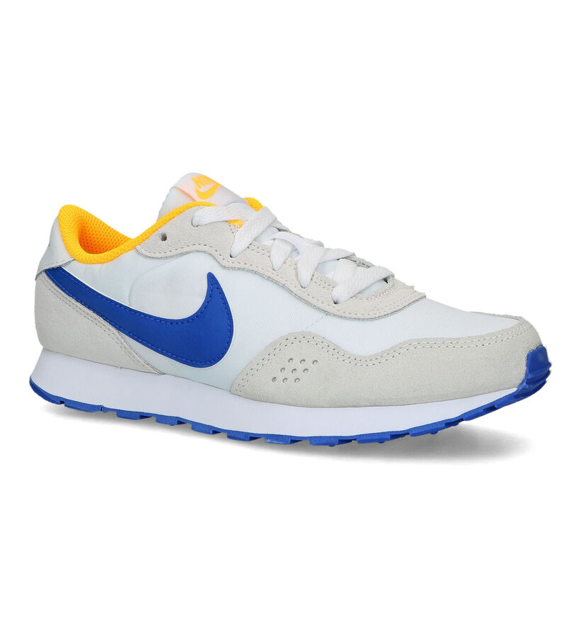 Nike MD Valiant Witte Sneakers voor jongens, meisjes (319515) - geschikt voor steunzolen
