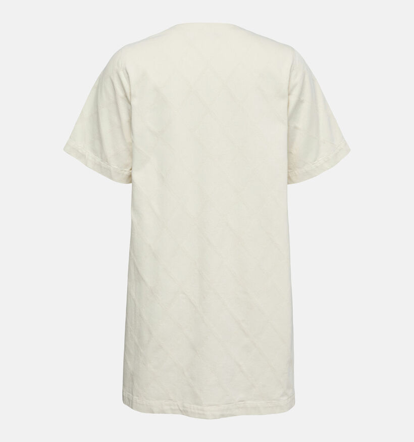 Vero Moda Curve Fonda Ecru Midi-Jurk voor dames (378140)