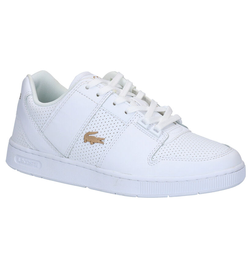 Lacoste Thrill Witte Sneakers in leer (266907)