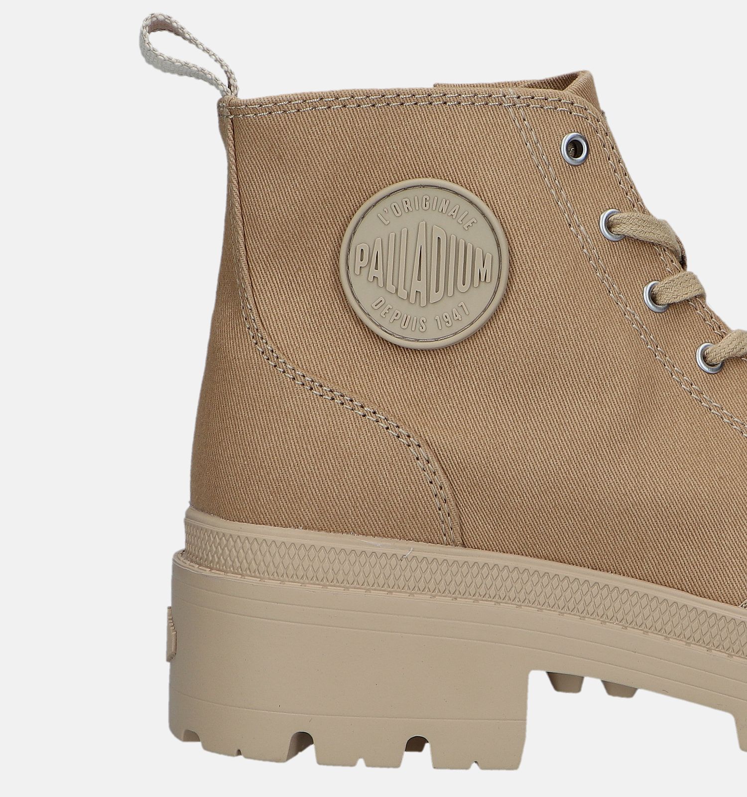 Bottes palladium discount femme camel