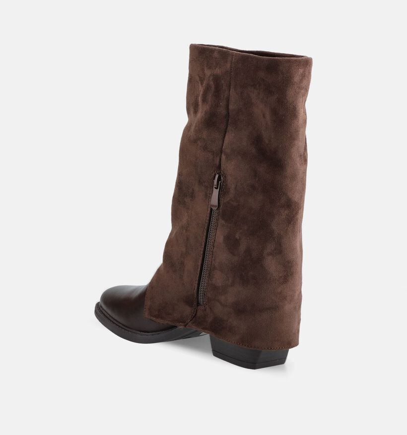 Laurent David Bottes en Brun fonc&eacute; pour femmes (379564)