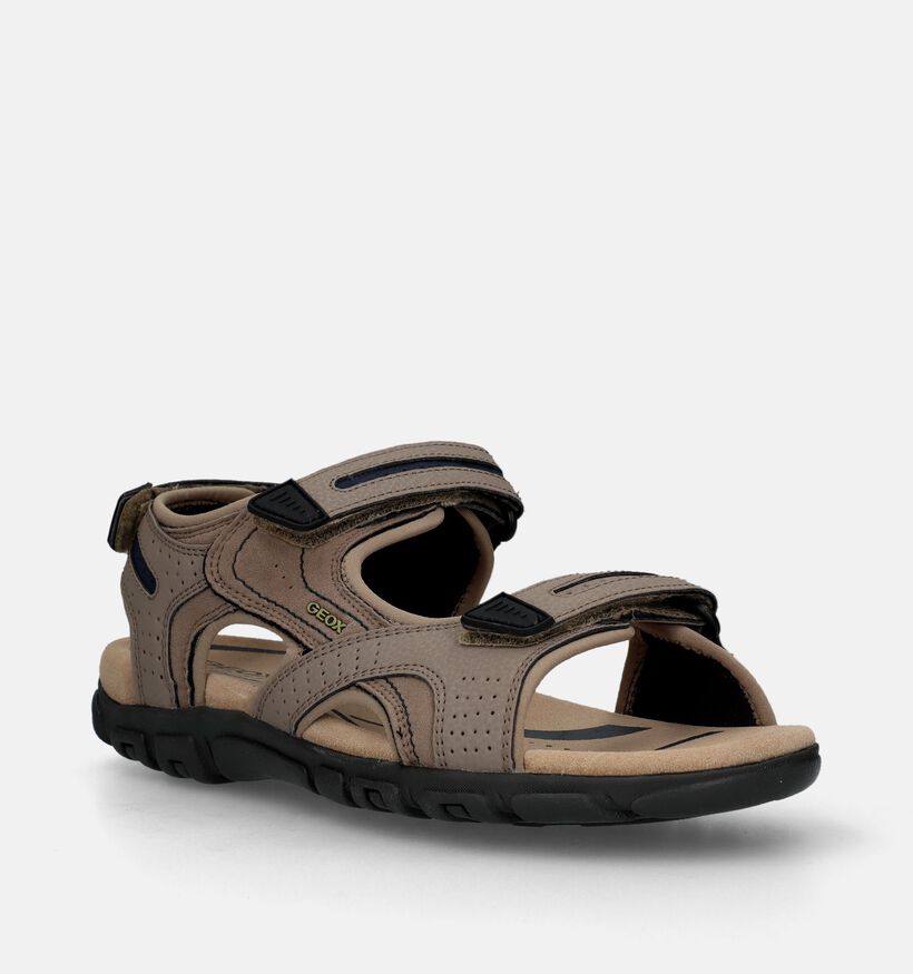 Geox Uomo Strada Beige Sandalen voor heren (335686)