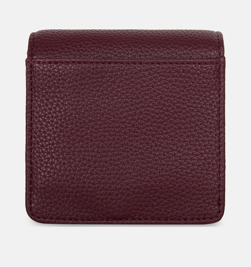 Laurent David Bordeaux Portemonnee met Rits voor dames (381588)