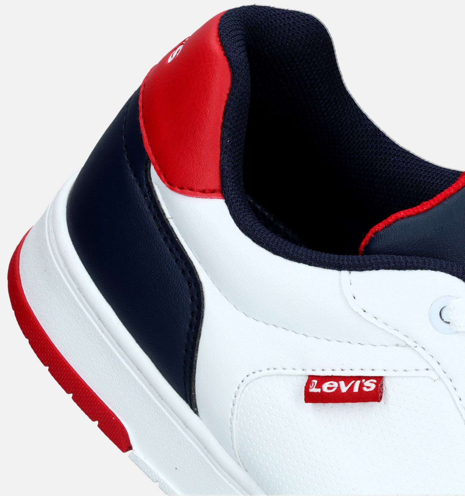 Levi s Kick T Witte Veterschoenen Jongens Lage schoenen Online op TORFS.BE