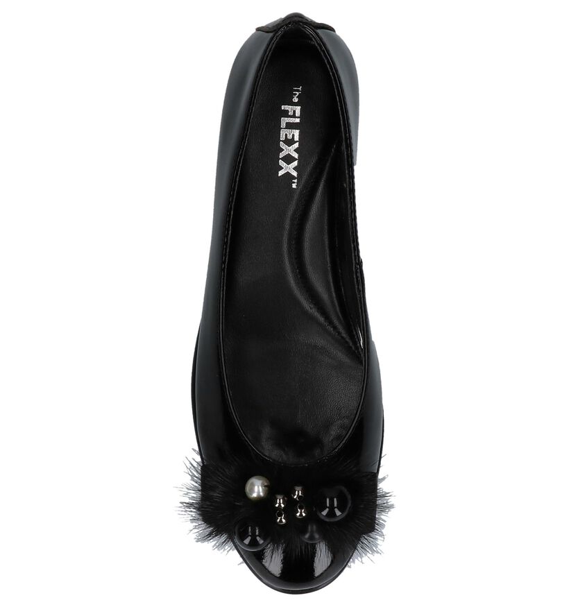 The Flexx Ballerines en Noir en cuir (223780)