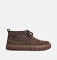 Clarks Torhill High Donkerbruine Desert Boots voor heren (362238) - geschikt voor steunzolen