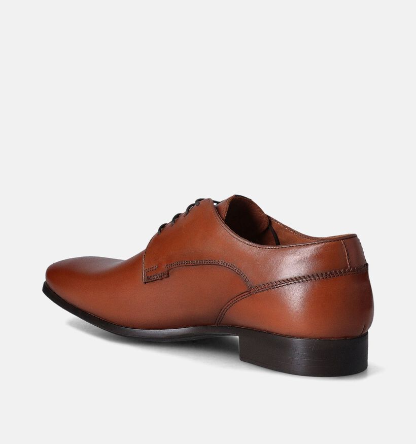 Ambiorix Latino Cognac Geklede veterschoen voor heren (357433)