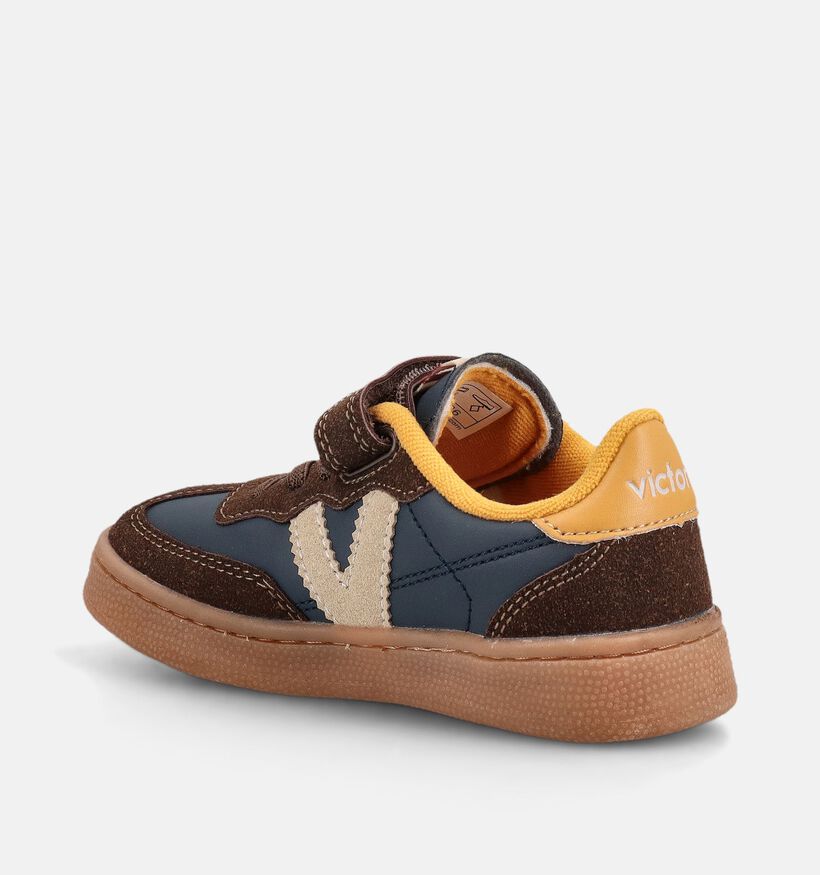 Victoria Baskets basses en Brun fonc&eacute; pour femmes (379095) - pour semelles orthop&eacute;diques