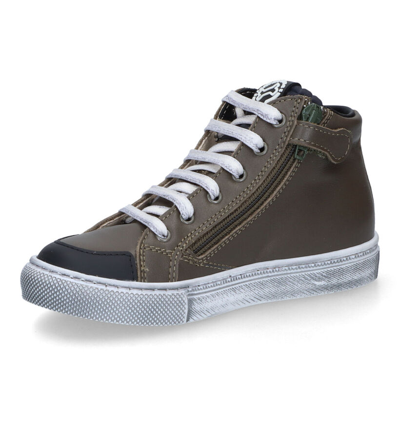 STONES and BONES Dinot Chaussures Hautes en Cognac pour garçons (313857)